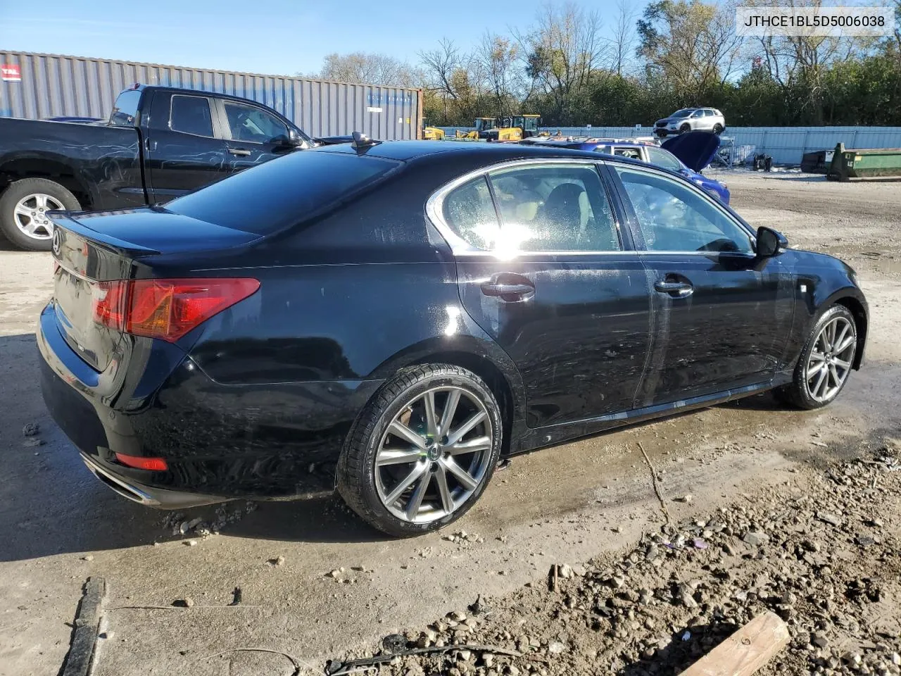 2013 Lexus Gs 350 VIN: JTHCE1BL5D5006038 Lot: 75838464