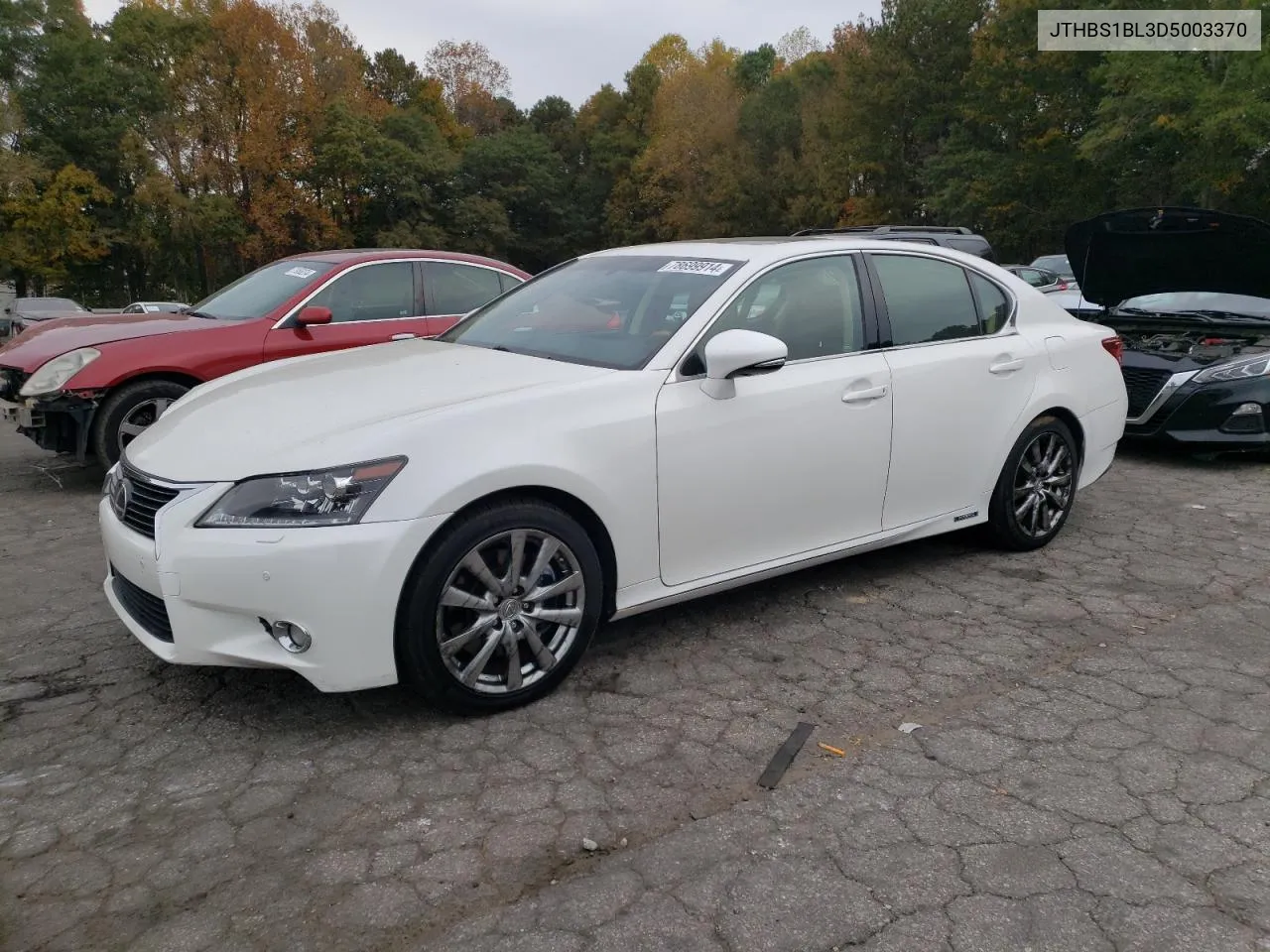 2013 Lexus Gs 450H VIN: JTHBS1BL3D5003370 Lot: 78699914