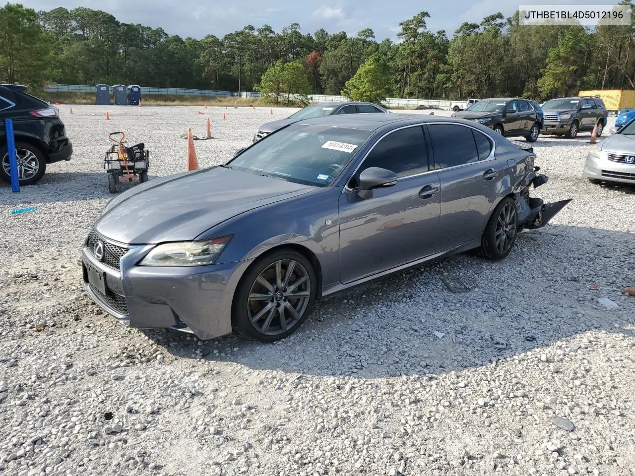 2013 Lexus Gs 350 VIN: JTHBE1BL4D5012196 Lot: 80059204