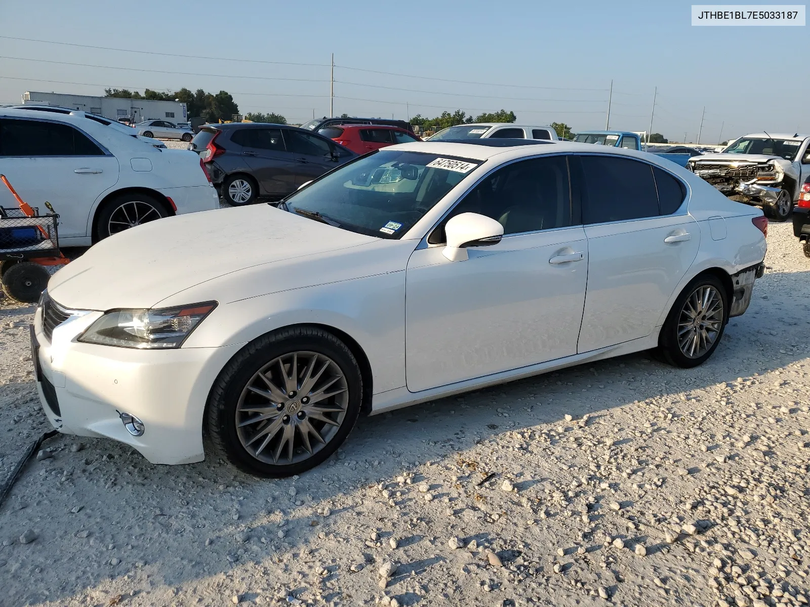 2014 Lexus Gs 350 VIN: JTHBE1BL7E5033187 Lot: 64750514