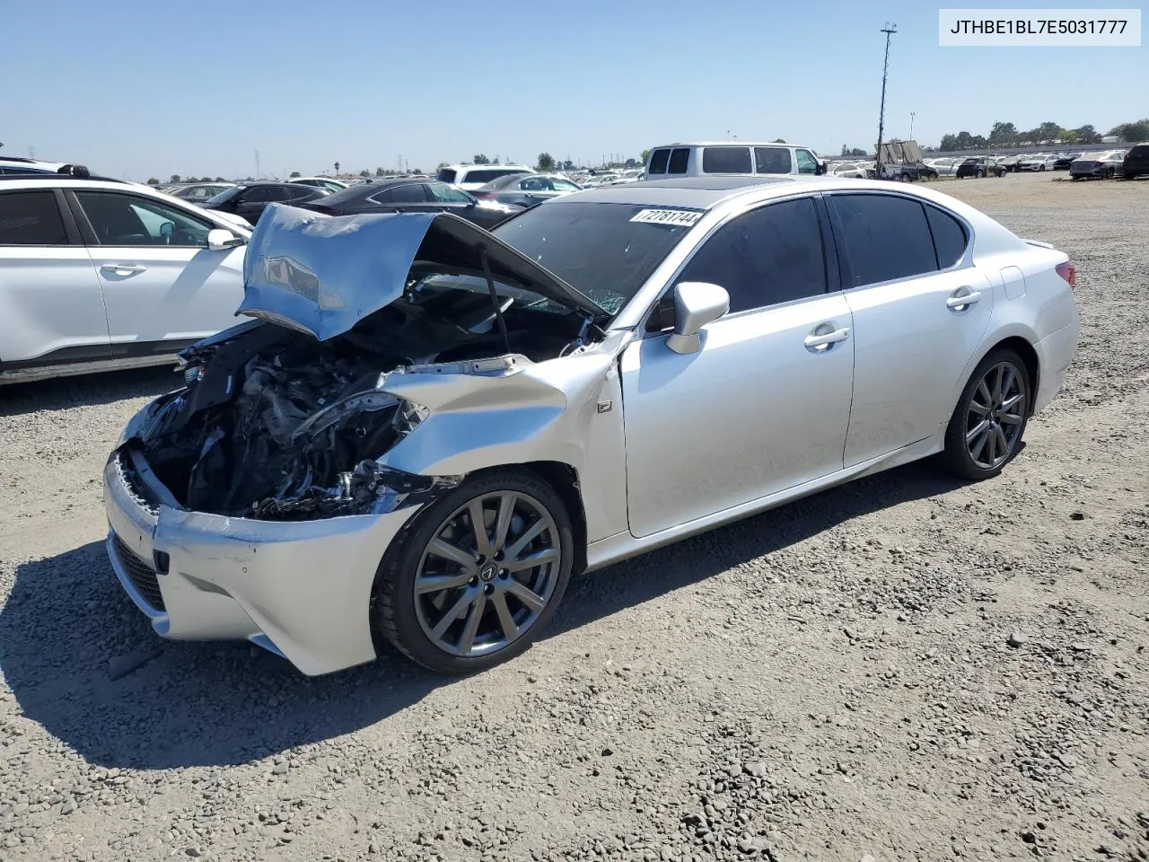 2014 Lexus Gs 350 VIN: JTHBE1BL7E5031777 Lot: 72781744