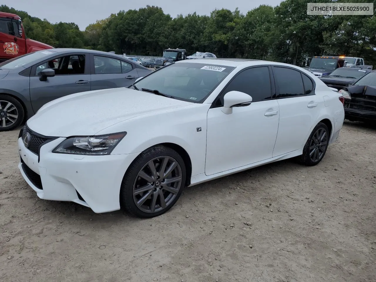 2014 Lexus Gs 350 VIN: JTHCE1BLXE5025900 Lot: 72993224