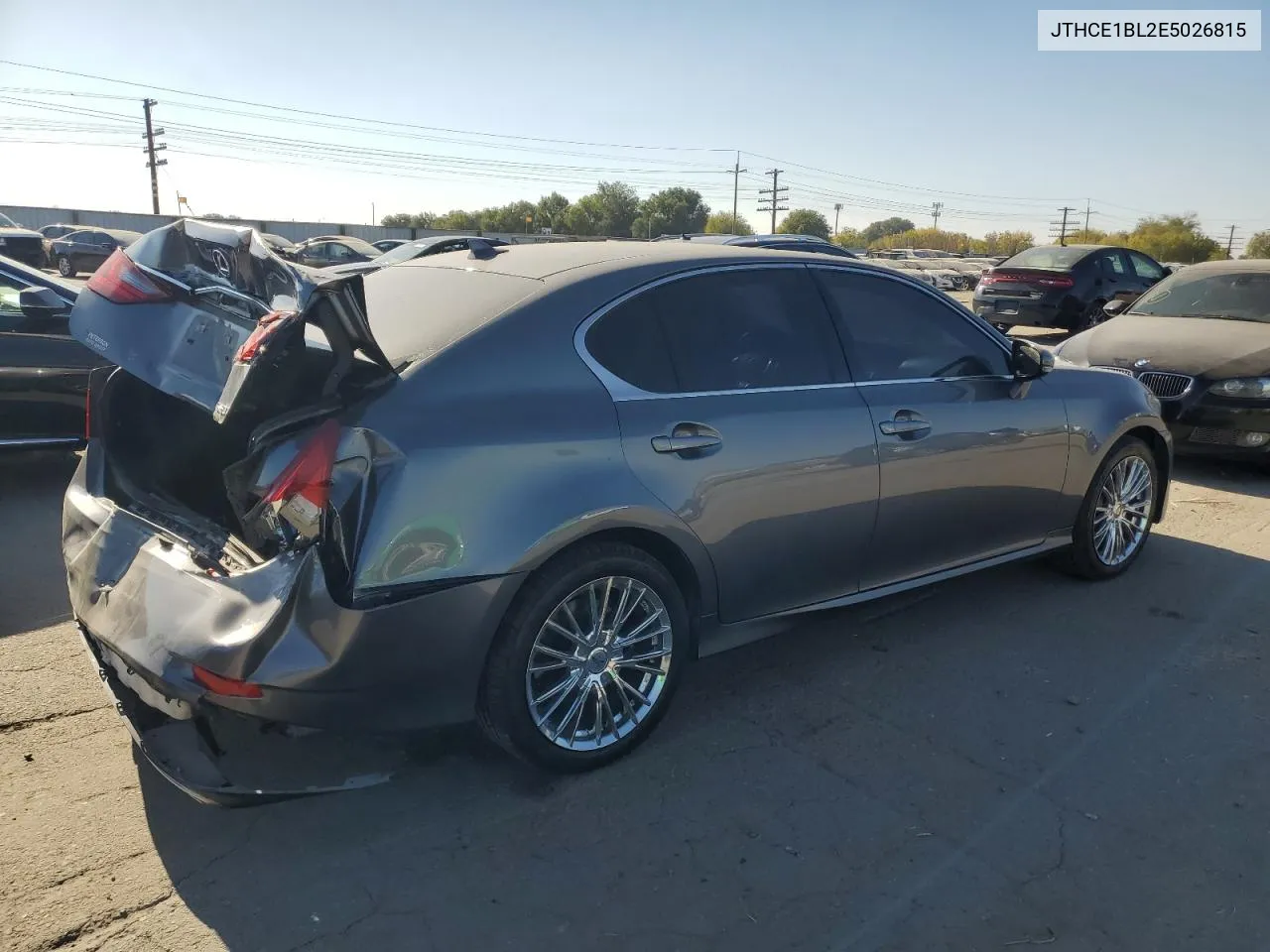 2014 Lexus Gs 350 VIN: JTHCE1BL2E5026815 Lot: 74632694