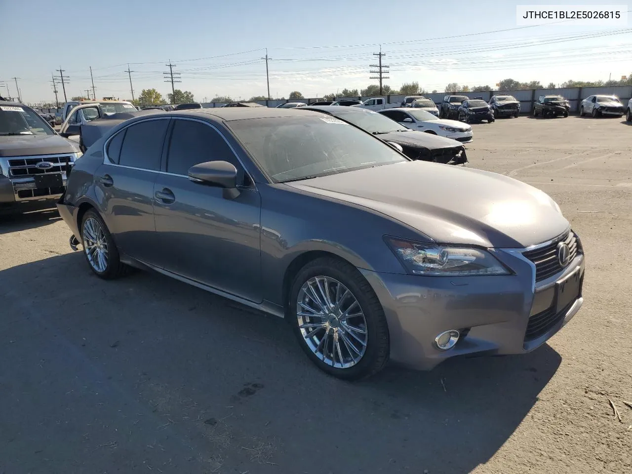 2014 Lexus Gs 350 VIN: JTHCE1BL2E5026815 Lot: 74632694