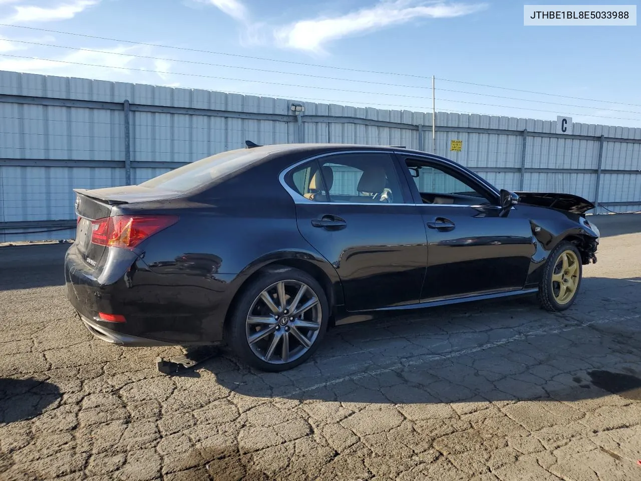 2014 Lexus Gs 350 VIN: JTHBE1BL8E5033988 Lot: 74966044