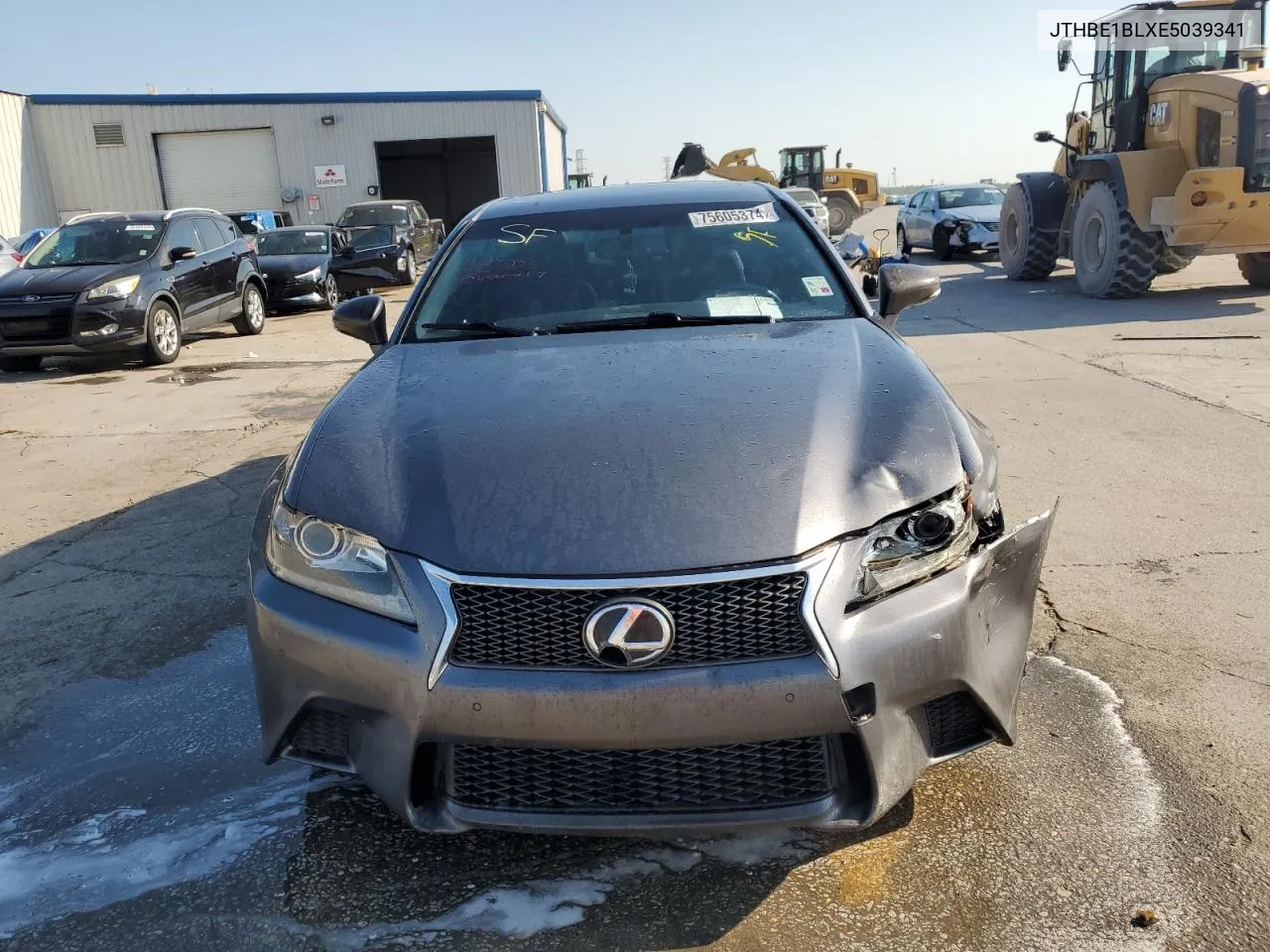 2014 Lexus Gs 350 VIN: JTHBE1BLXE5039341 Lot: 75605374