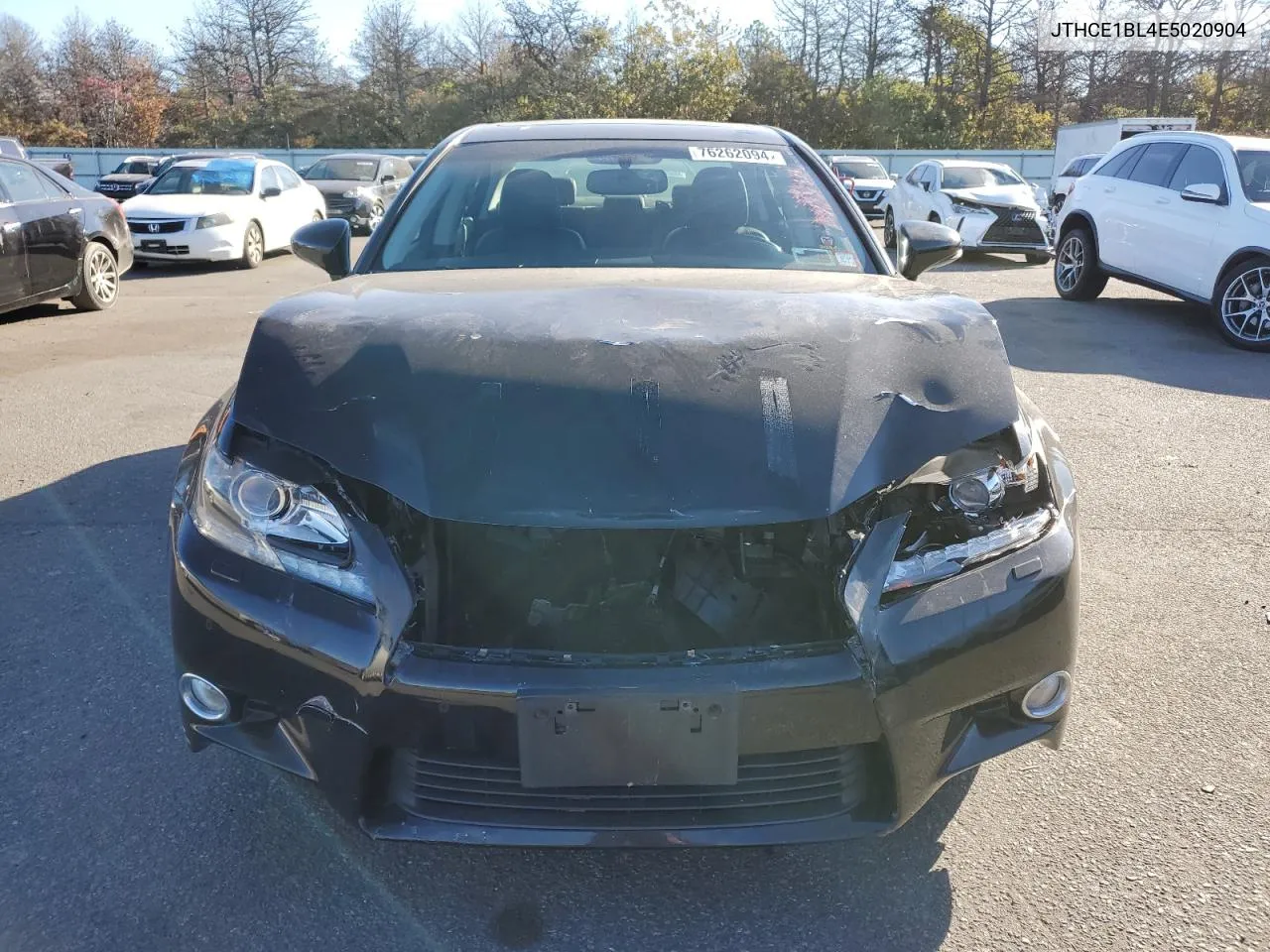 2014 Lexus Gs 350 VIN: JTHCE1BL4E5020904 Lot: 76262094