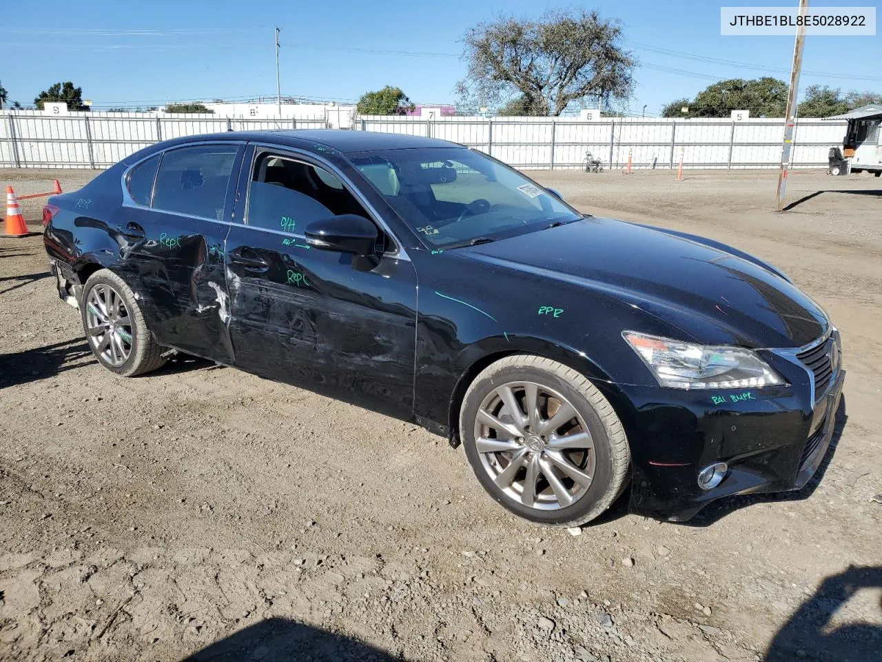 2014 Lexus Gs 350 VIN: JTHBE1BL8E5028922 Lot: 79706554