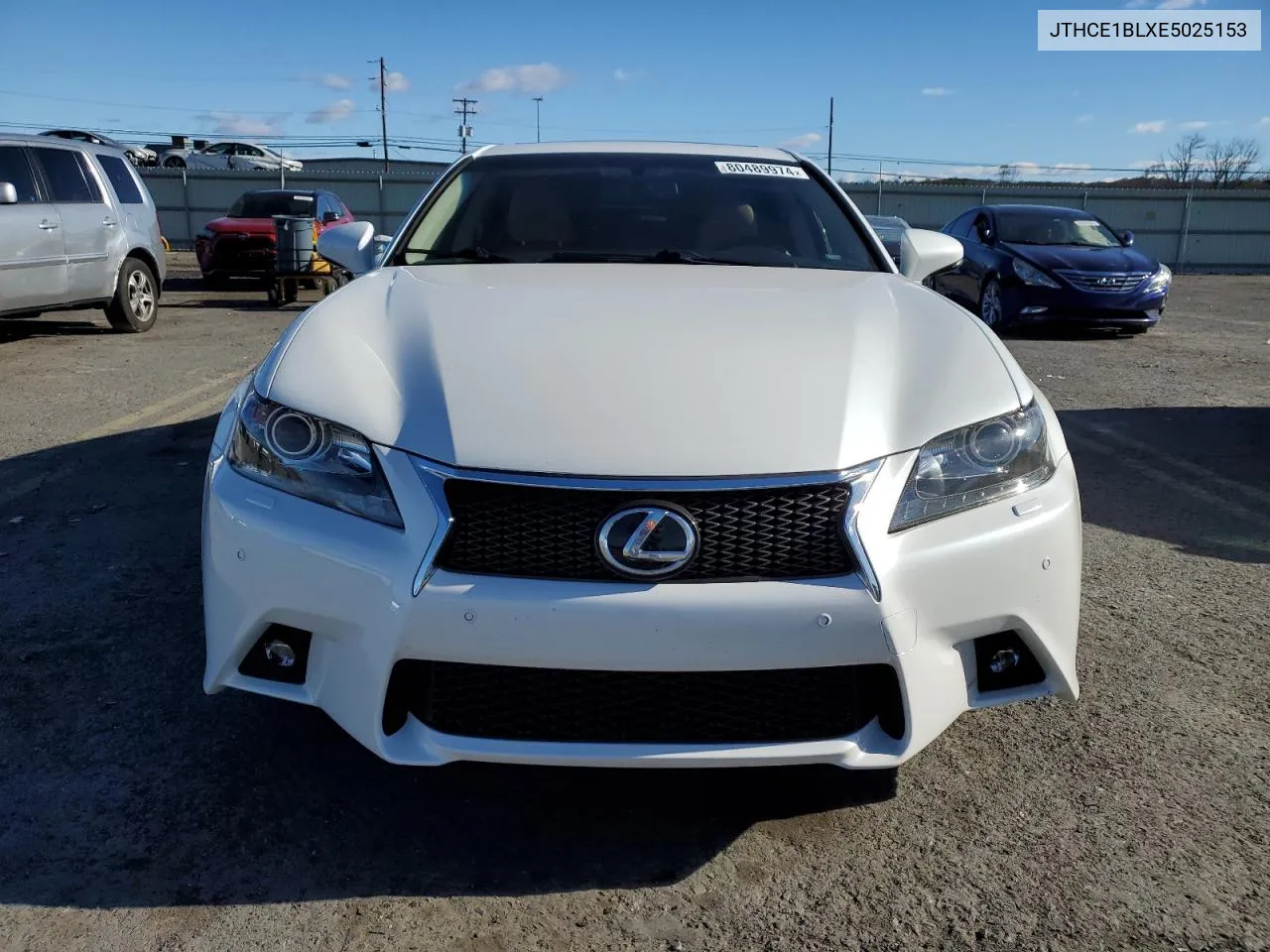 2014 Lexus Gs 350 VIN: JTHCE1BLXE5025153 Lot: 80489974