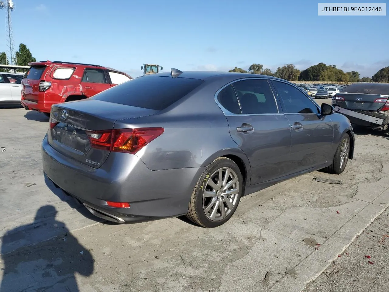 2015 Lexus Gs 350 VIN: JTHBE1BL9FA012446 Lot: 59725364