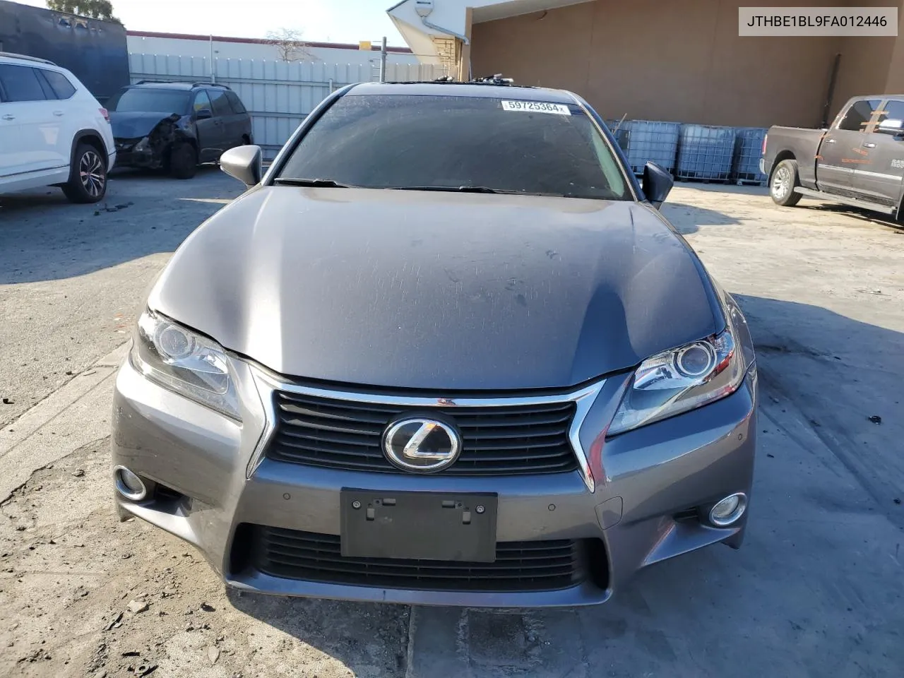 2015 Lexus Gs 350 VIN: JTHBE1BL9FA012446 Lot: 59725364