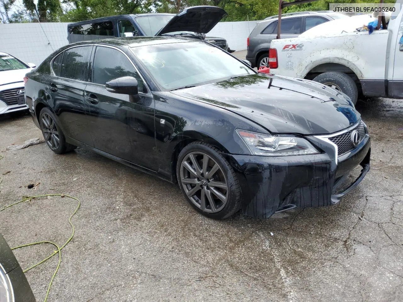 2015 Lexus Gs 350 VIN: JTHBE1BL9FA005240 Lot: 60325714