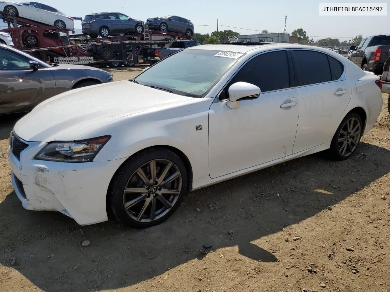 2015 Lexus Gs 350 VIN: JTHBE1BL8FA015497 Lot: 63062494