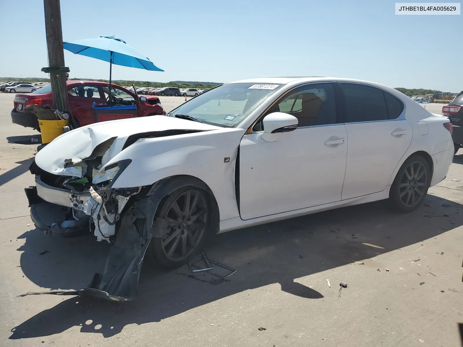 2015 Lexus Gs 350 VIN: JTHBE1BL4FA005629 Lot: 67007224