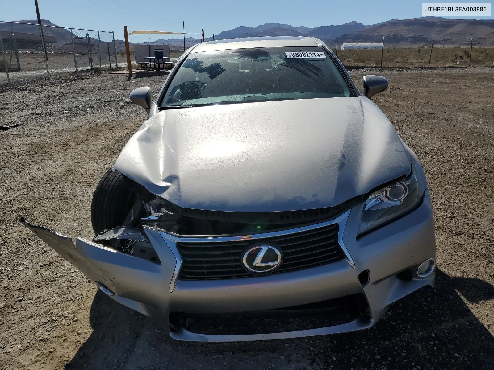 2015 Lexus Gs 350 VIN: JTHBE1BL3FA003886 Lot: 68082114