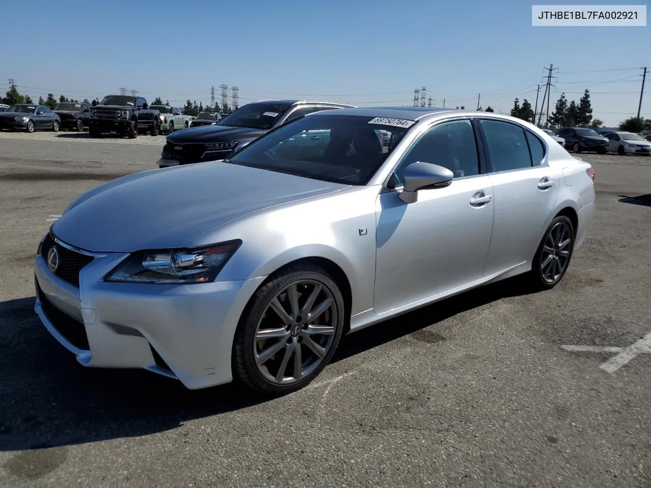 2015 Lexus Gs 350 VIN: JTHBE1BL7FA002921 Lot: 69750764