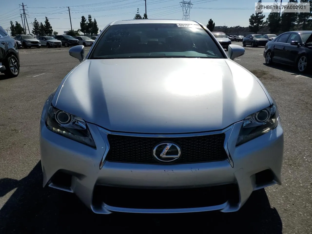 2015 Lexus Gs 350 VIN: JTHBE1BL7FA002921 Lot: 69750764