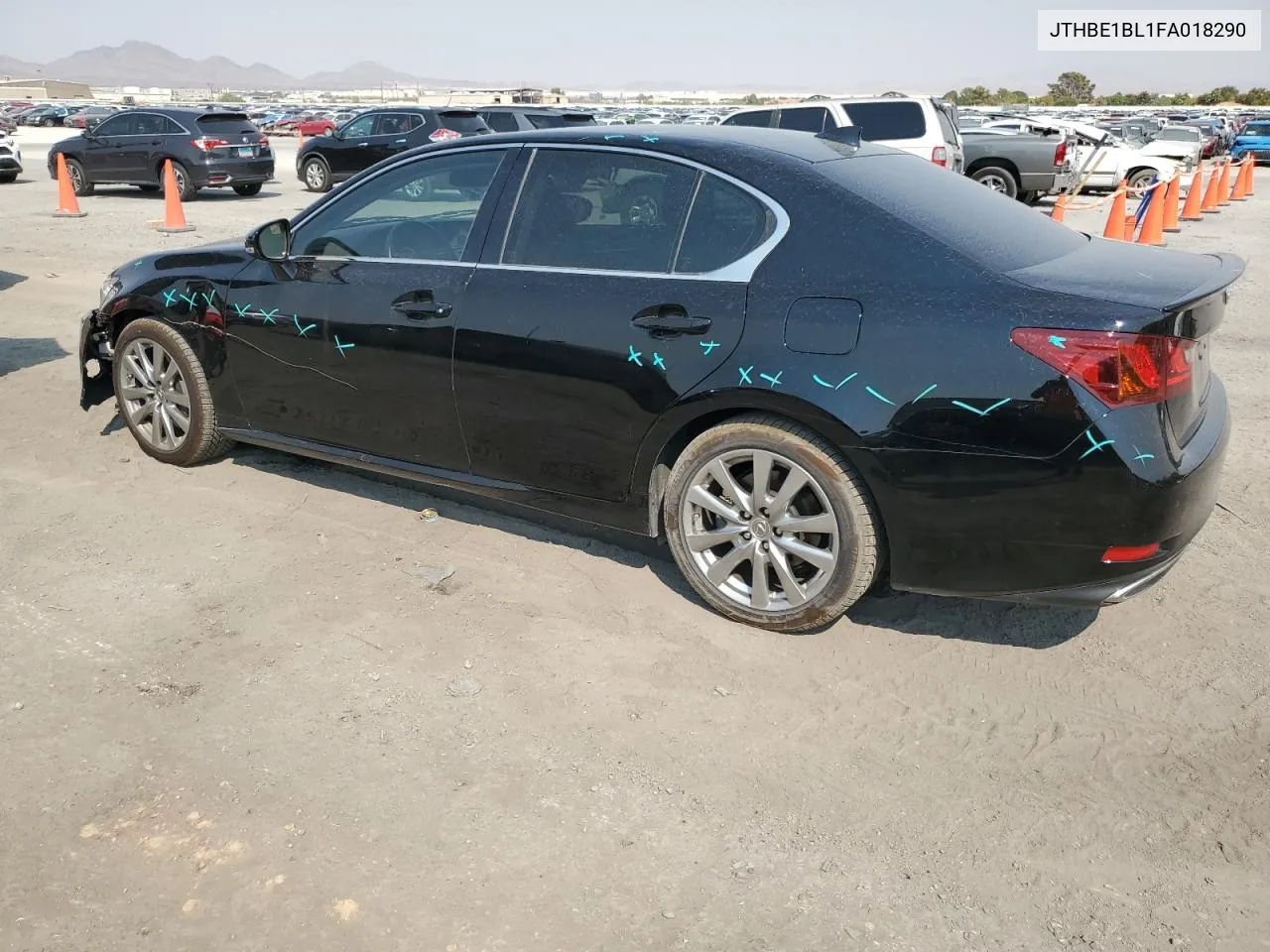 2015 Lexus Gs 350 VIN: JTHBE1BL1FA018290 Lot: 70808404