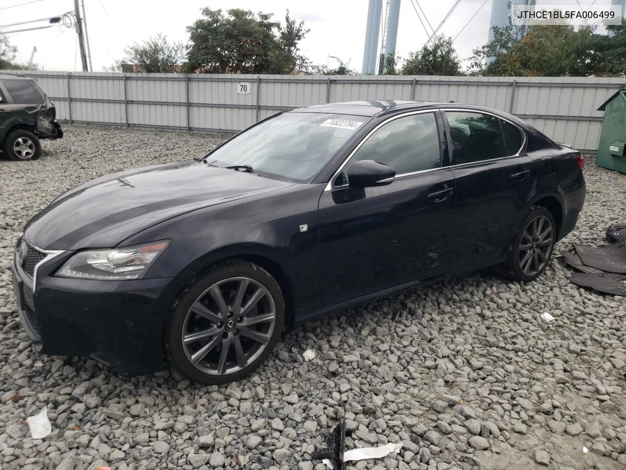 2015 Lexus Gs 350 VIN: JTHCE1BL5FA006499 Lot: 74822794