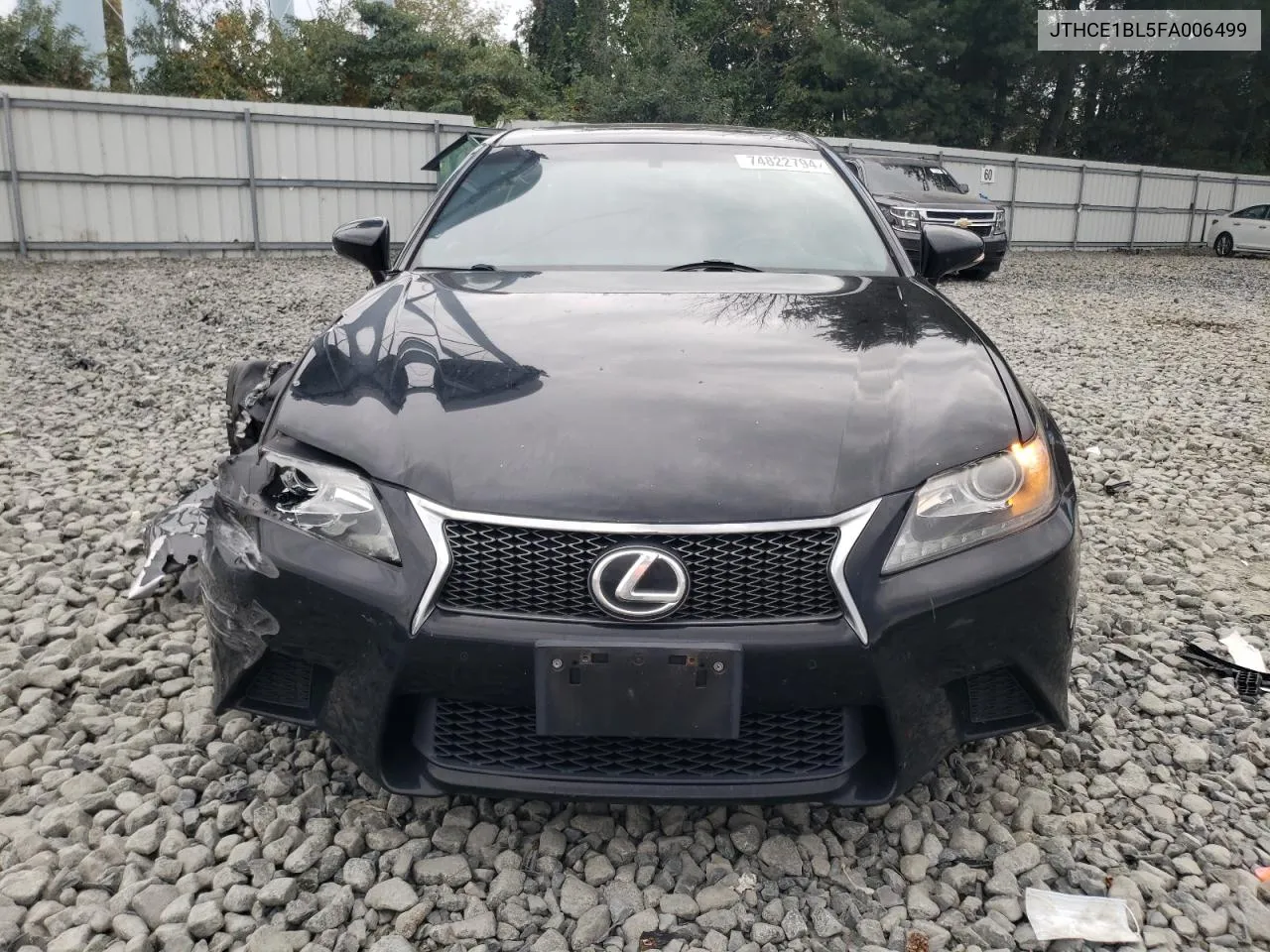 2015 Lexus Gs 350 VIN: JTHCE1BL5FA006499 Lot: 74822794