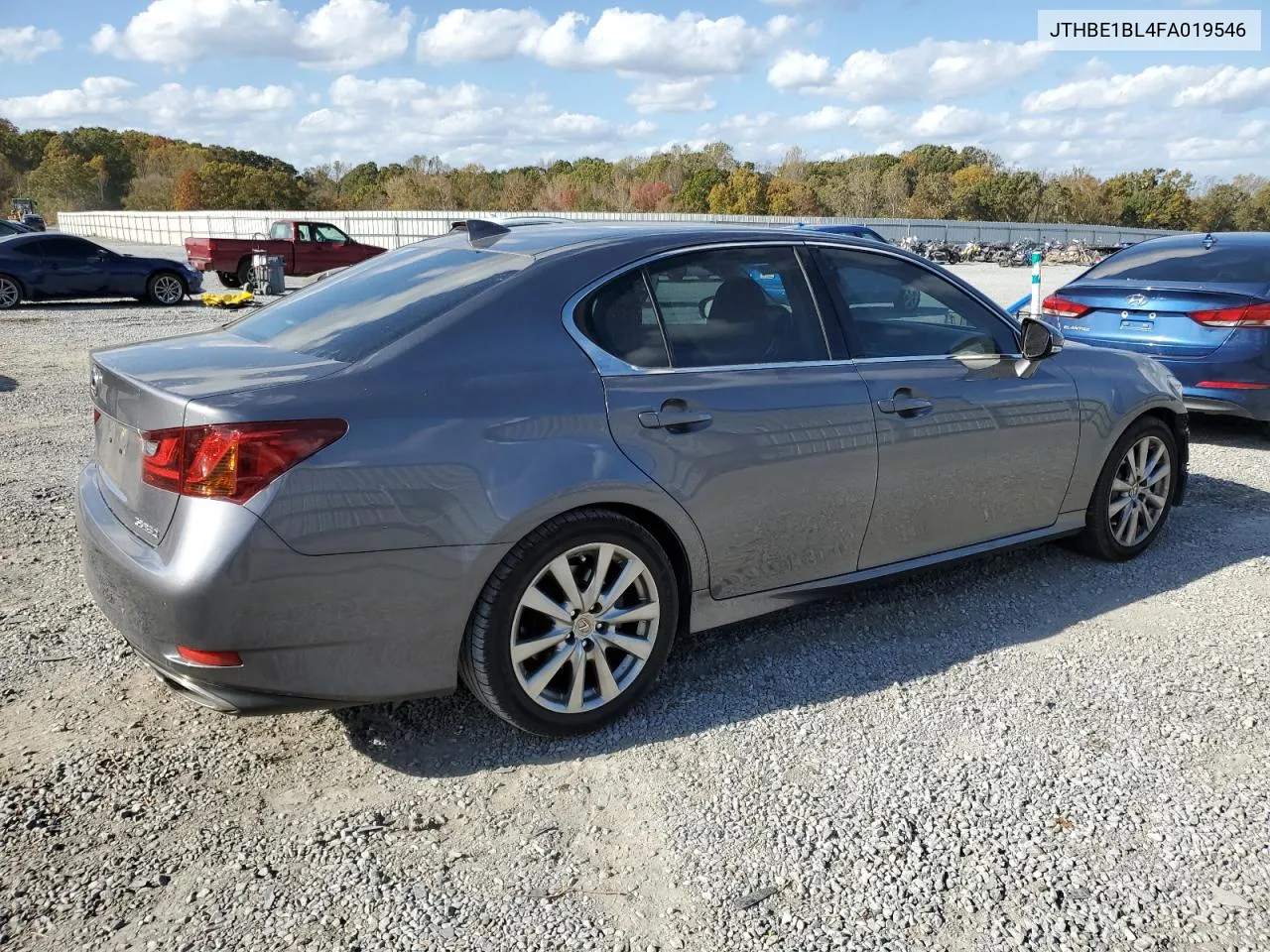 2015 Lexus Gs 350 VIN: JTHBE1BL4FA019546 Lot: 78457264