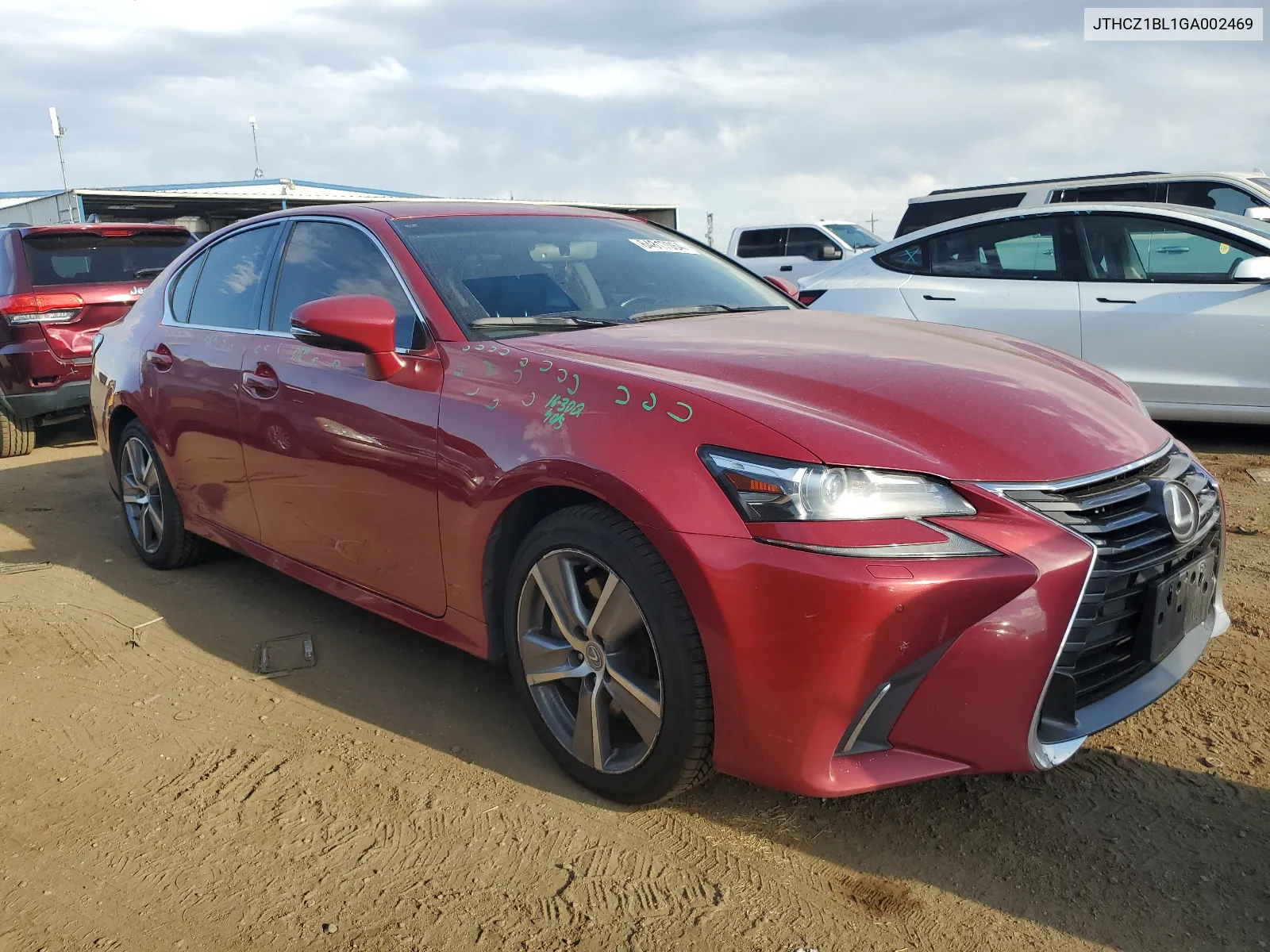 2016 Lexus Gs 350 VIN: JTHCZ1BL1GA002469 Lot: 64817064