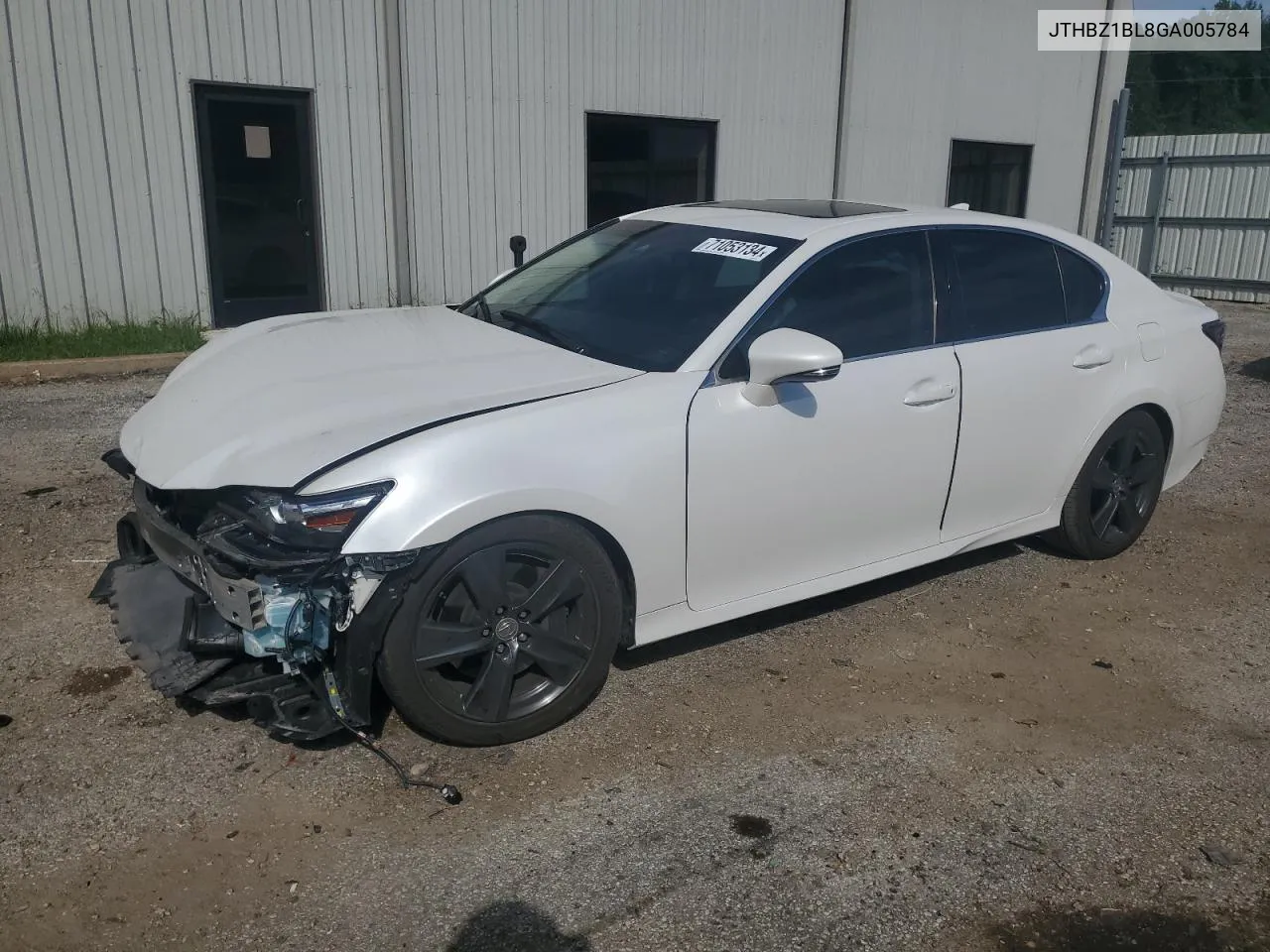 2016 Lexus Gs 350 Base VIN: JTHBZ1BL8GA005784 Lot: 71053134