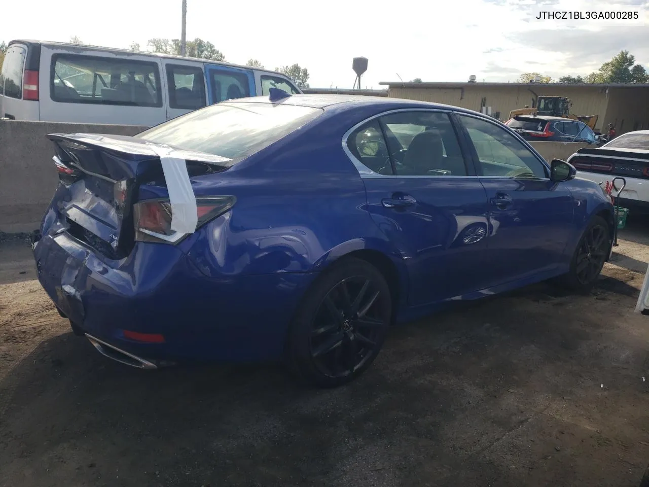 JTHCZ1BL3GA000285 2016 Lexus Gs 350