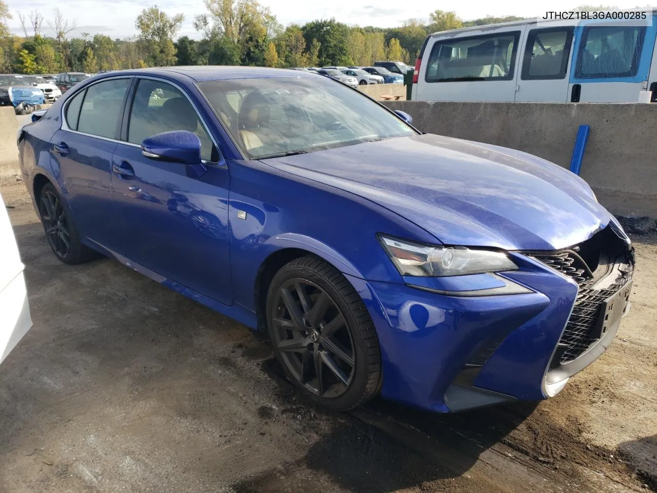 JTHCZ1BL3GA000285 2016 Lexus Gs 350