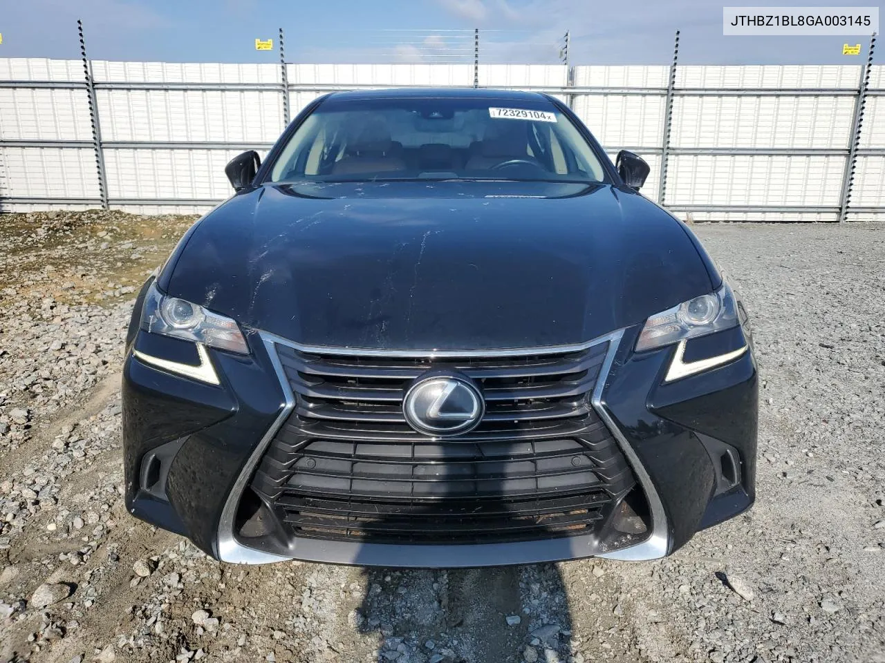 2016 Lexus Gs 350 Base VIN: JTHBZ1BL8GA003145 Lot: 72329104