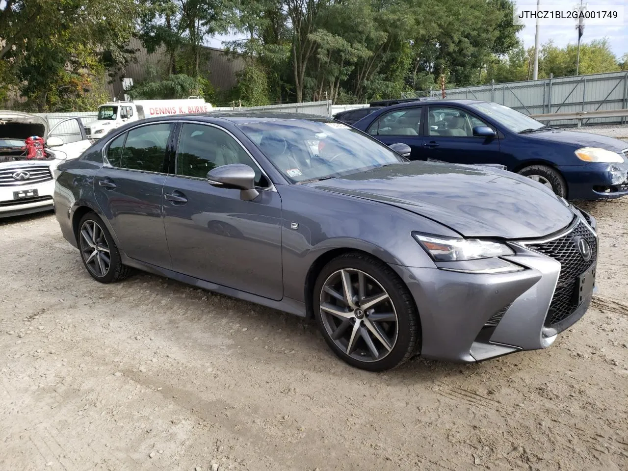 JTHCZ1BL2GA001749 2016 Lexus Gs 350