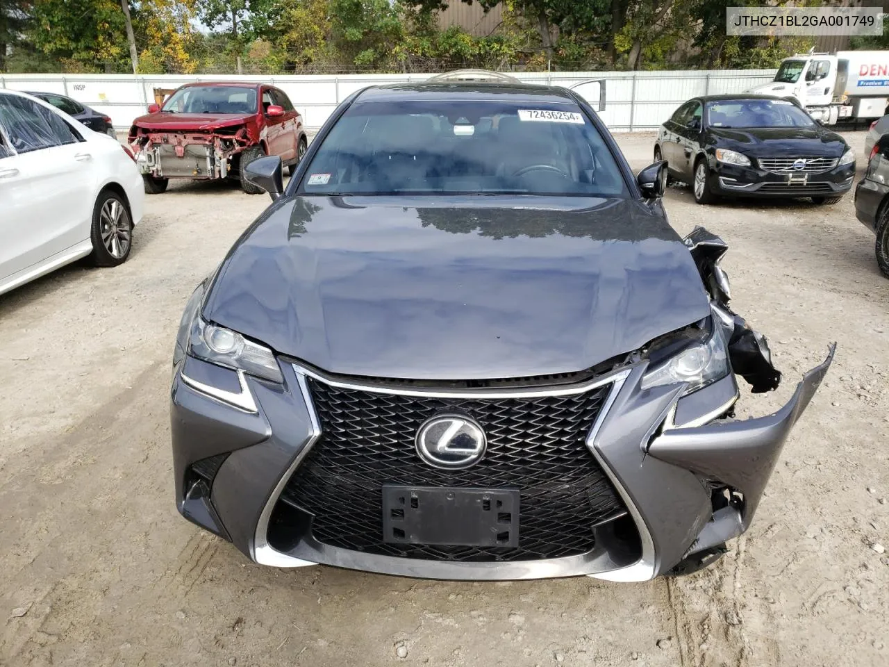 JTHCZ1BL2GA001749 2016 Lexus Gs 350