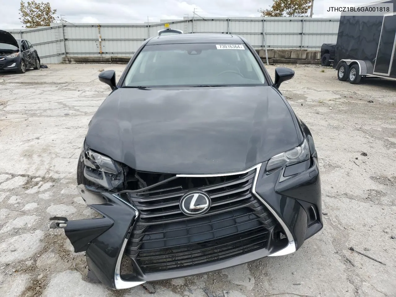 JTHCZ1BL6GA001818 2016 Lexus Gs 350