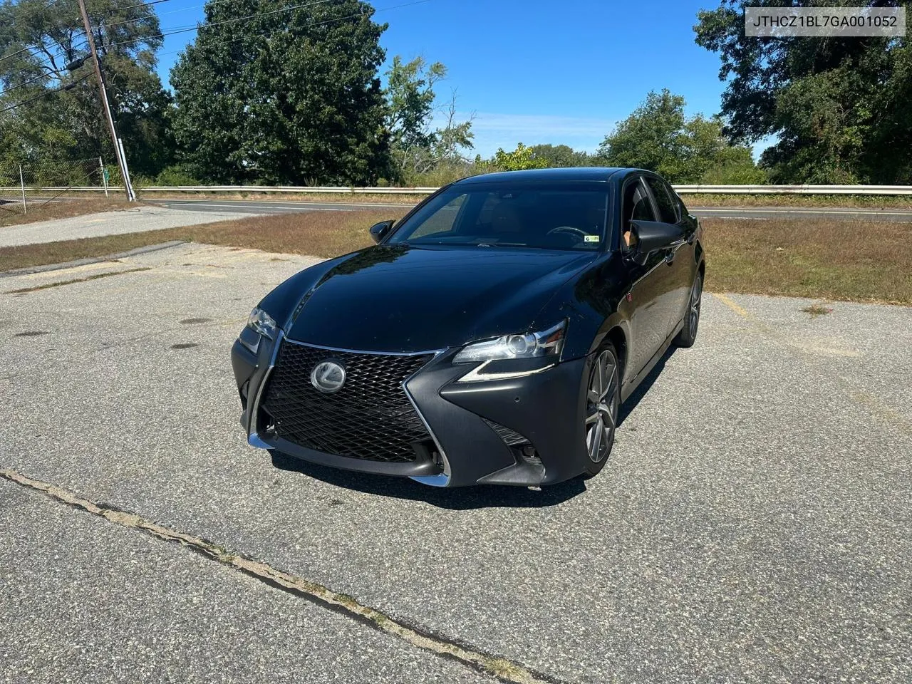 2016 Lexus Gs 350 VIN: JTHCZ1BL7GA001052 Lot: 76313894