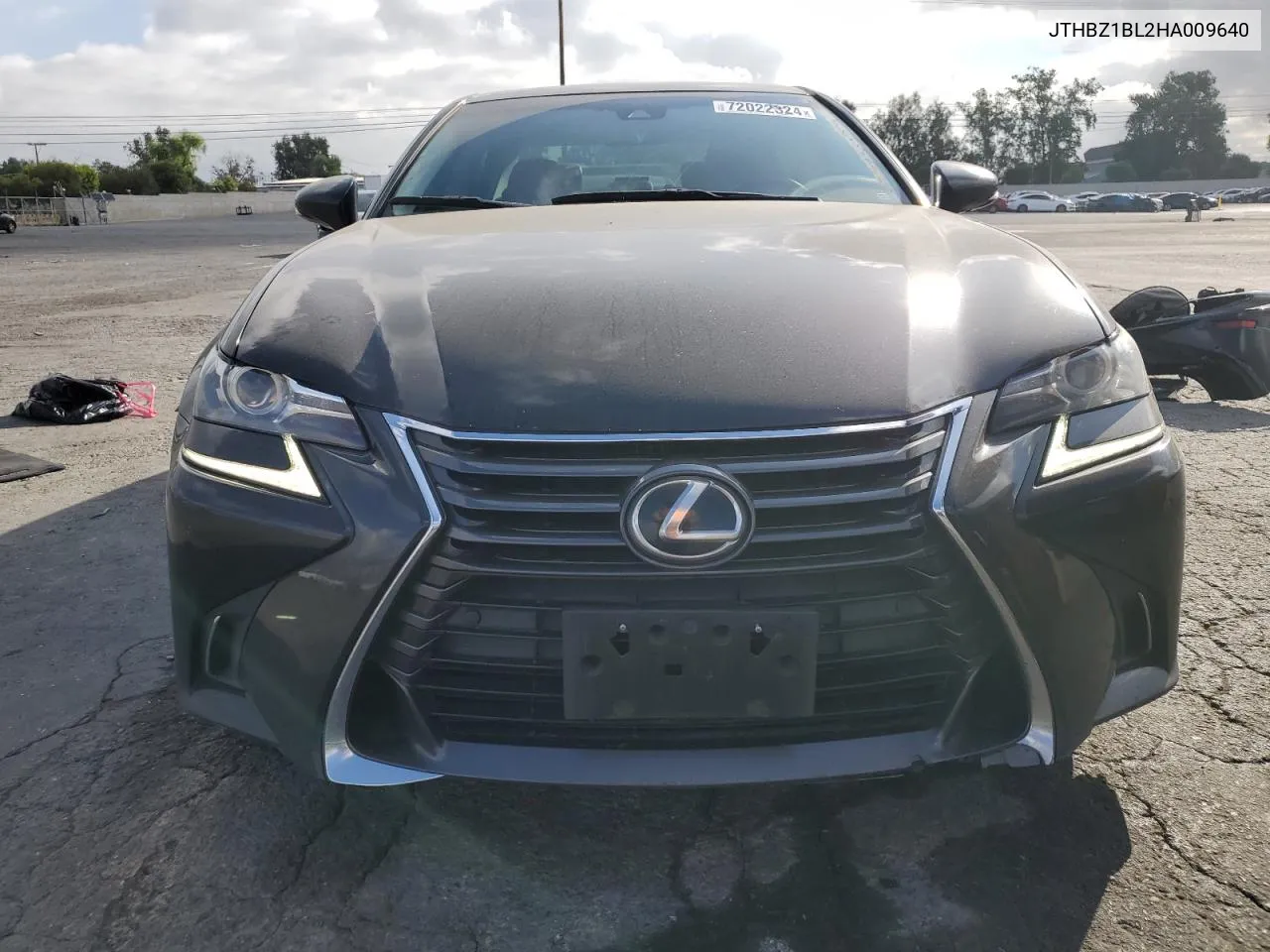 2017 Lexus Gs 350 Base VIN: JTHBZ1BL2HA009640 Lot: 72022324