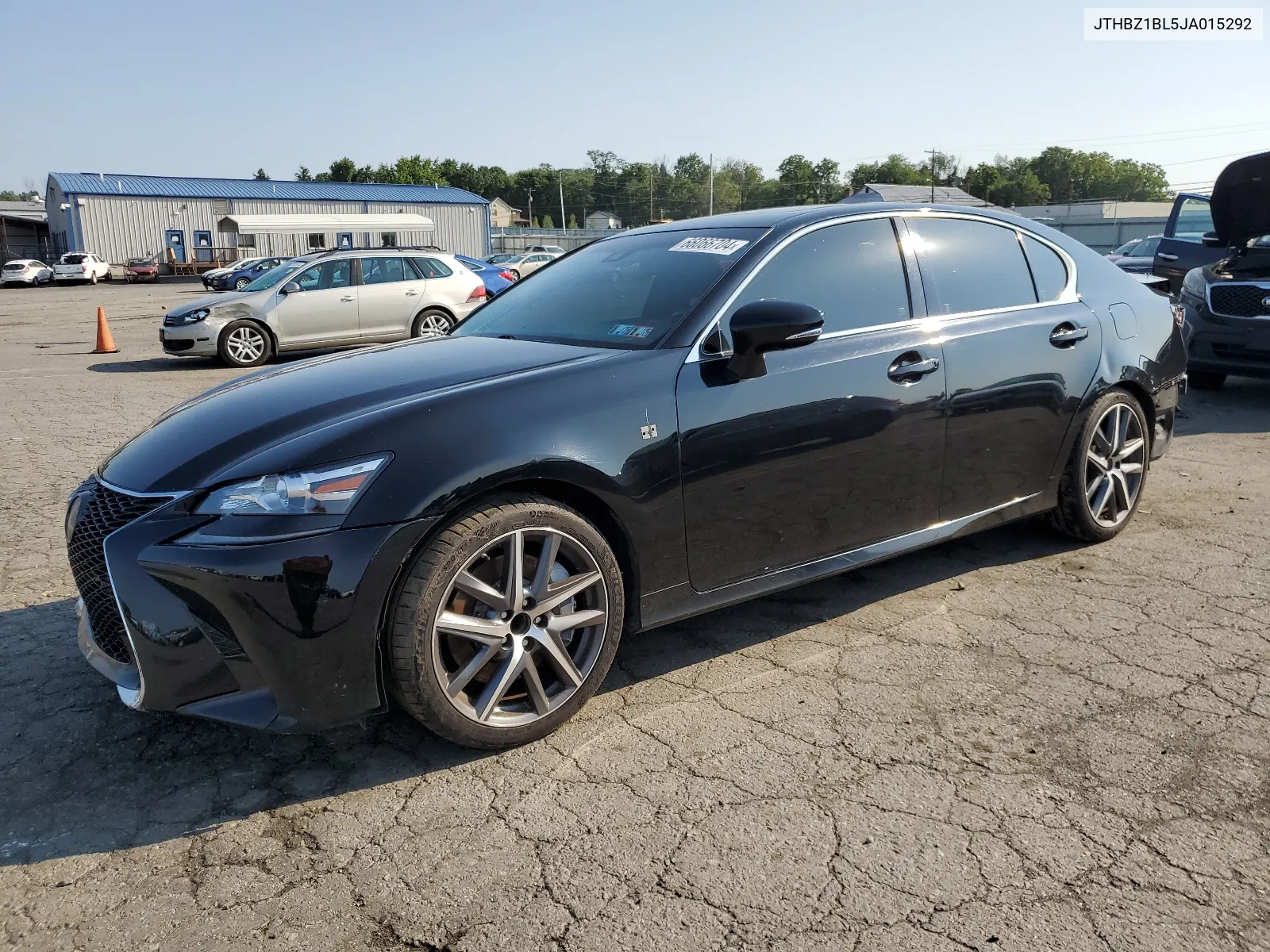 2018 Lexus Gs 350 Base VIN: JTHBZ1BL5JA015292 Lot: 66066704