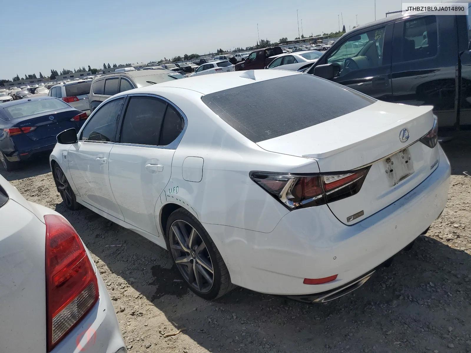 2018 Lexus Gs 350 Base VIN: JTHBZ1BL9JA014890 Lot: 68507294