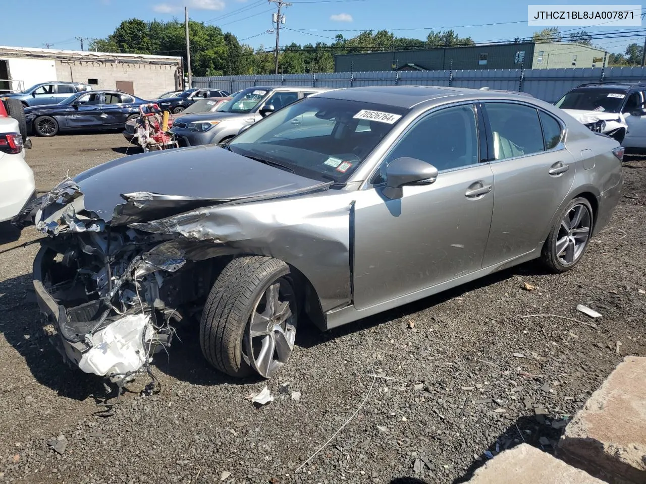 2018 Lexus Gs 350 Base VIN: JTHCZ1BL8JA007871 Lot: 70526764