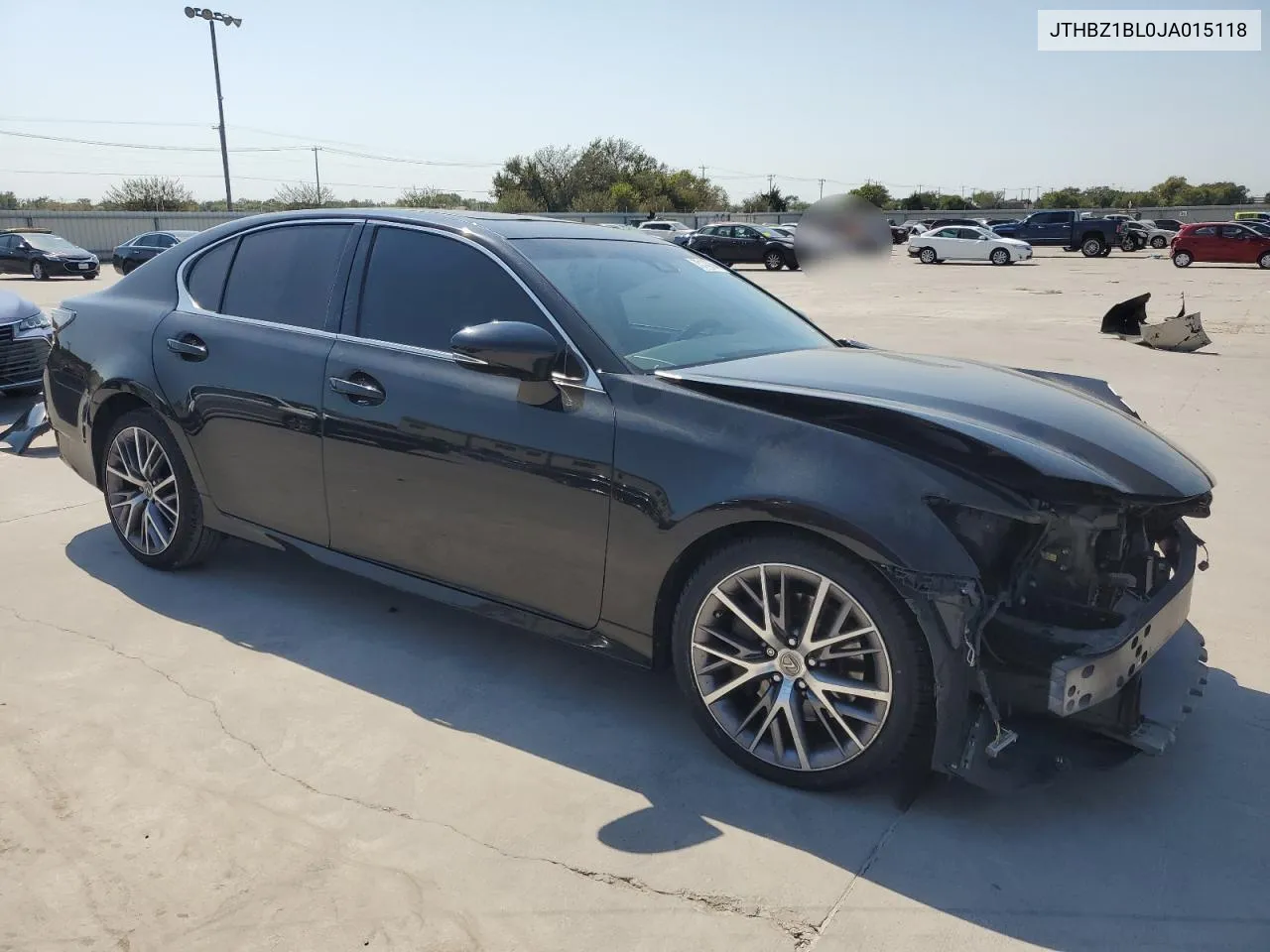 2018 Lexus Gs 350 Base VIN: JTHBZ1BL0JA015118 Lot: 75140694