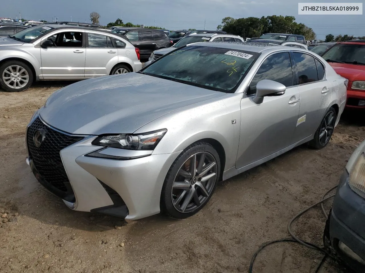 2019 Lexus Gs 350 Base VIN: JTHBZ1BL5KA018999 Lot: 74170424