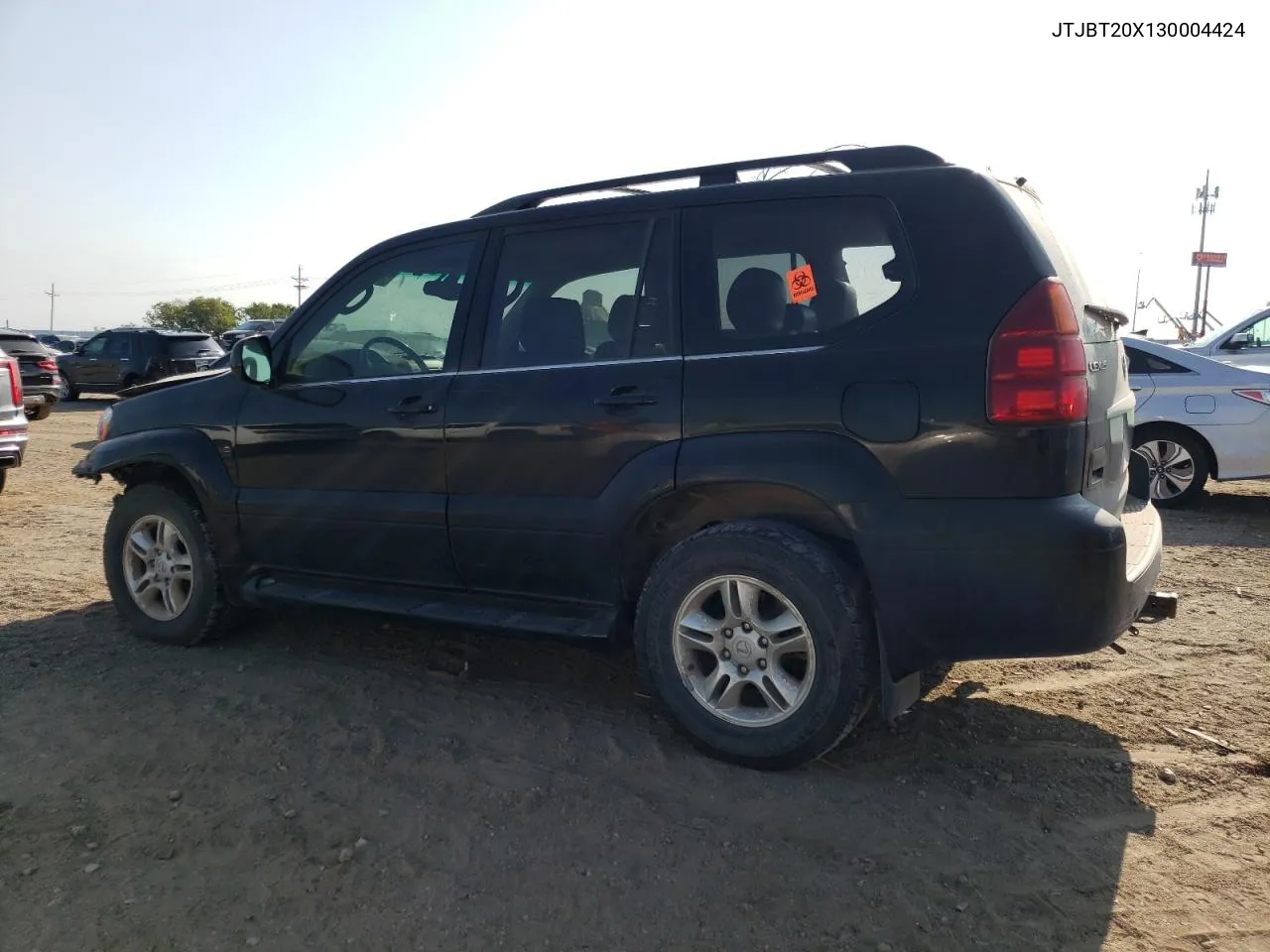 2003 Lexus Gx 470 VIN: JTJBT20X130004424 Lot: 64147354