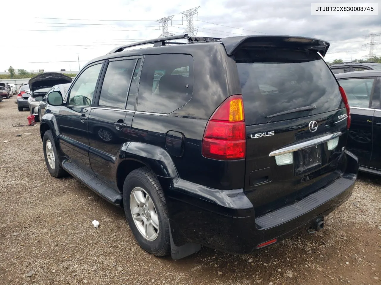 2003 Lexus Gx 470 VIN: JTJBT20X830008745 Lot: 69244394