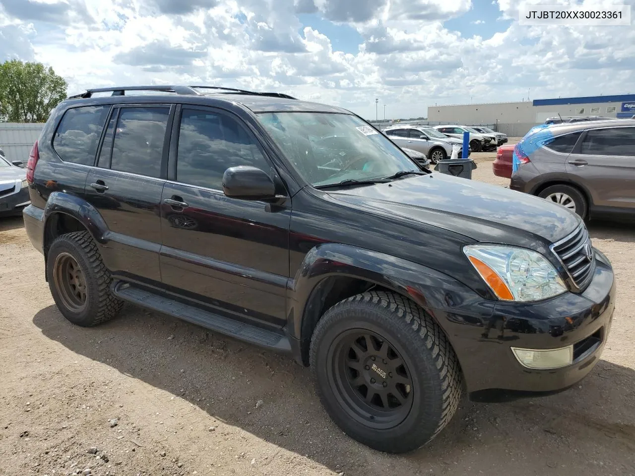 2003 Lexus Gx 470 VIN: JTJBT20XX30023361 Lot: 69513994