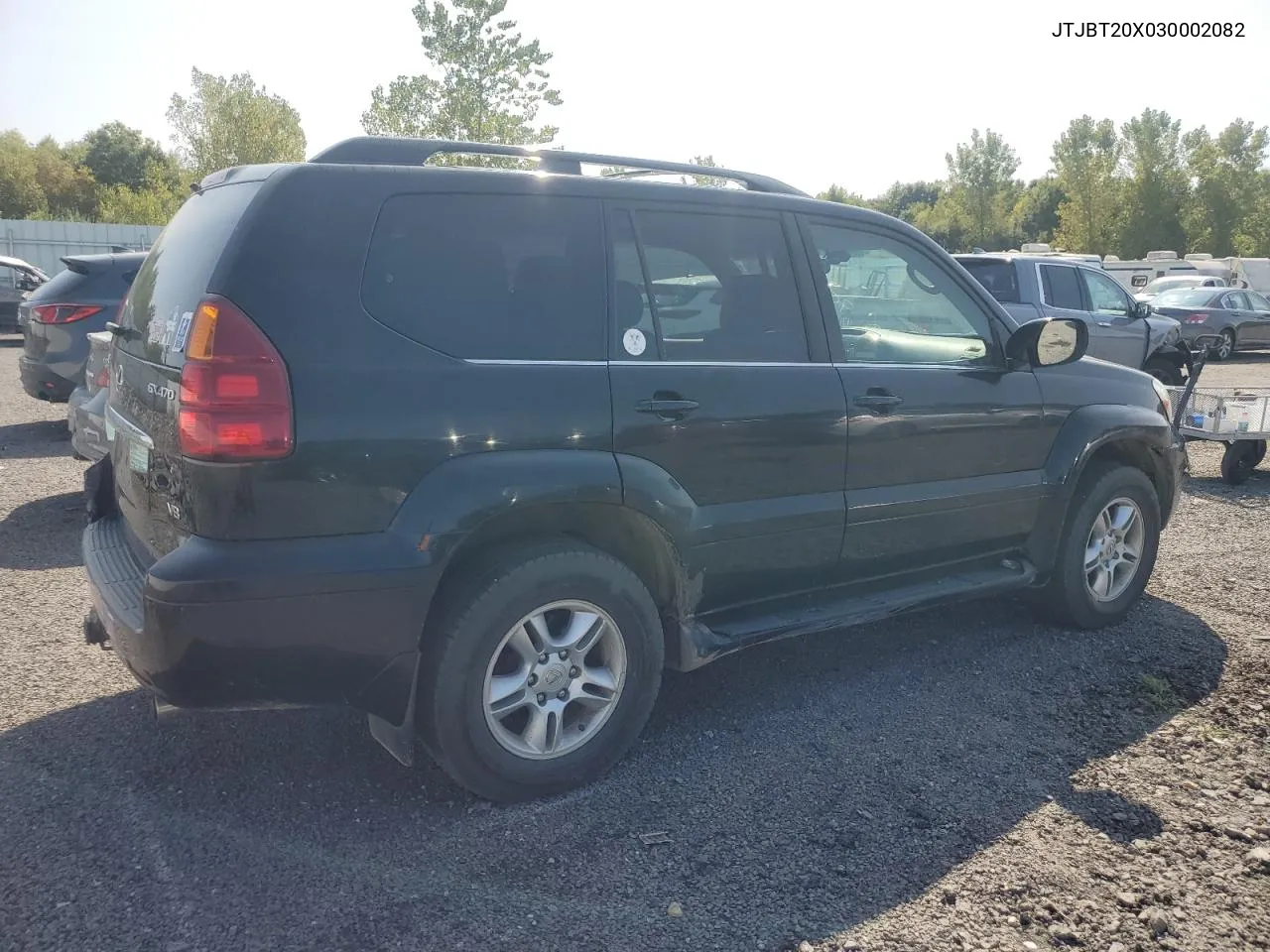 2003 Lexus Gx 470 VIN: JTJBT20X030002082 Lot: 71364914