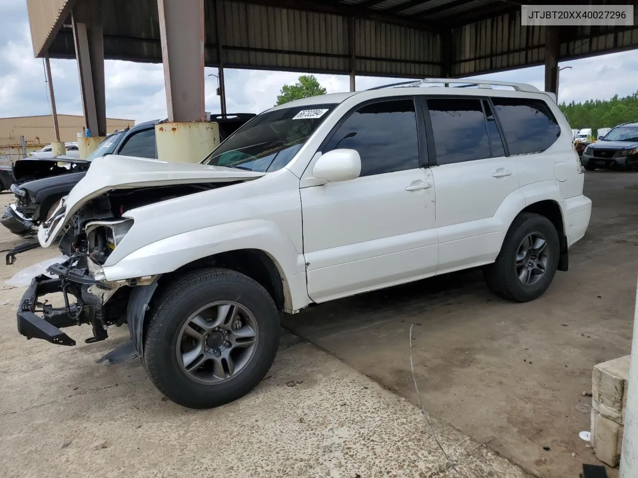 2004 Lexus Gx 470 VIN: JTJBT20XX40027296 Lot: 66732394