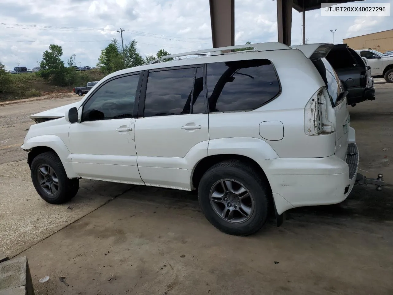 2004 Lexus Gx 470 VIN: JTJBT20XX40027296 Lot: 66732394