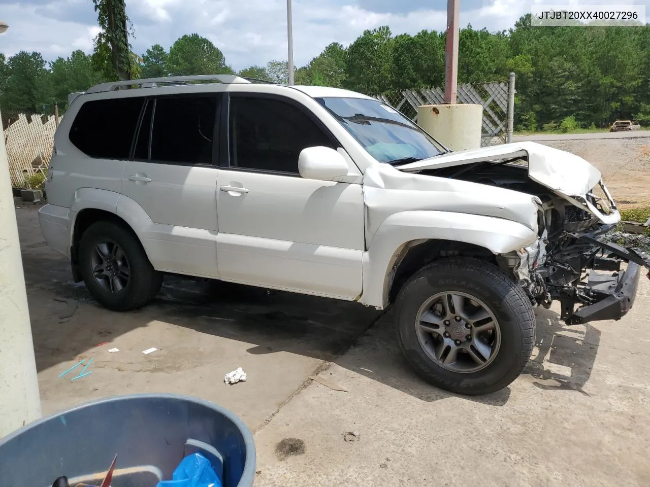 2004 Lexus Gx 470 VIN: JTJBT20XX40027296 Lot: 66732394