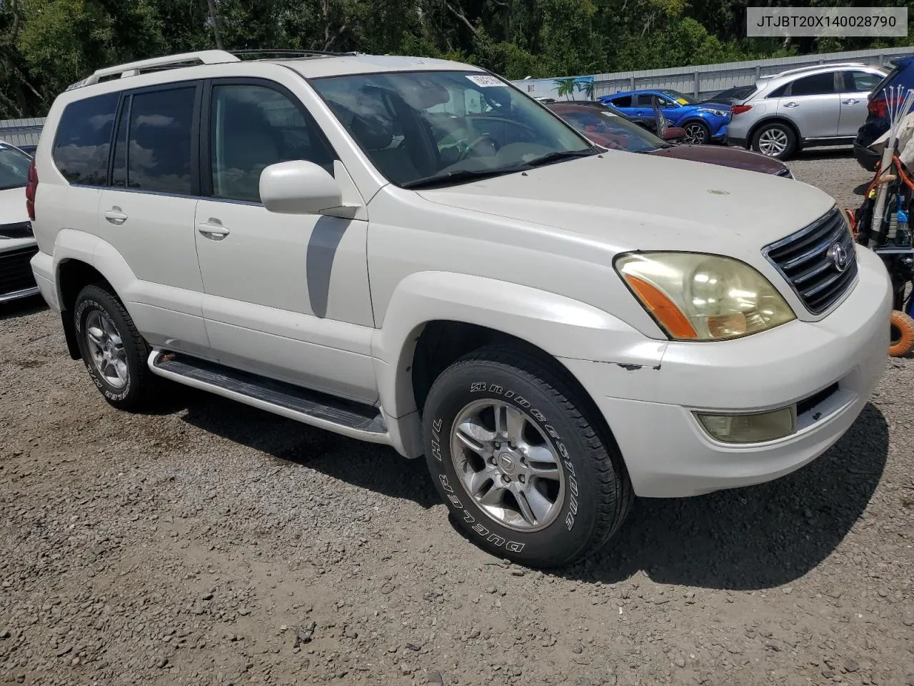 2004 Lexus Gx 470 VIN: JTJBT20X140028790 Lot: 68421864