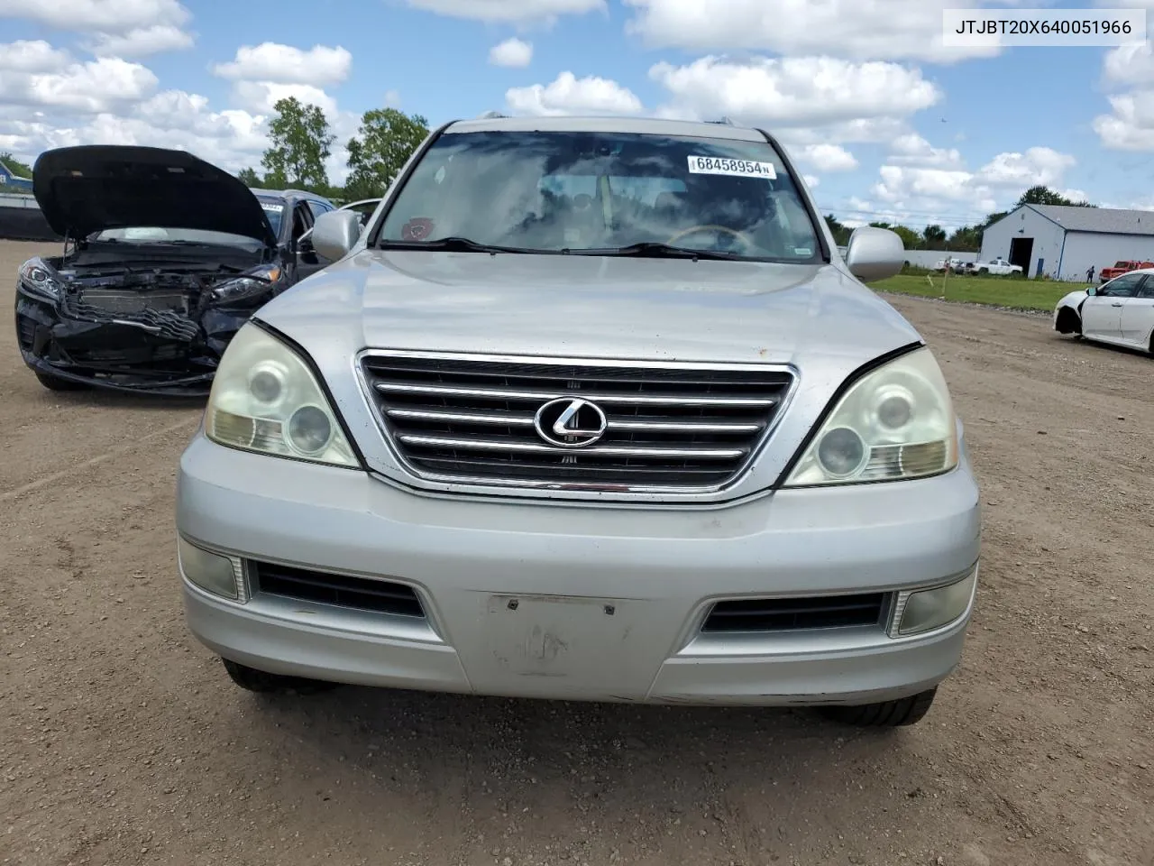 2004 Lexus Gx 470 VIN: JTJBT20X640051966 Lot: 68458954