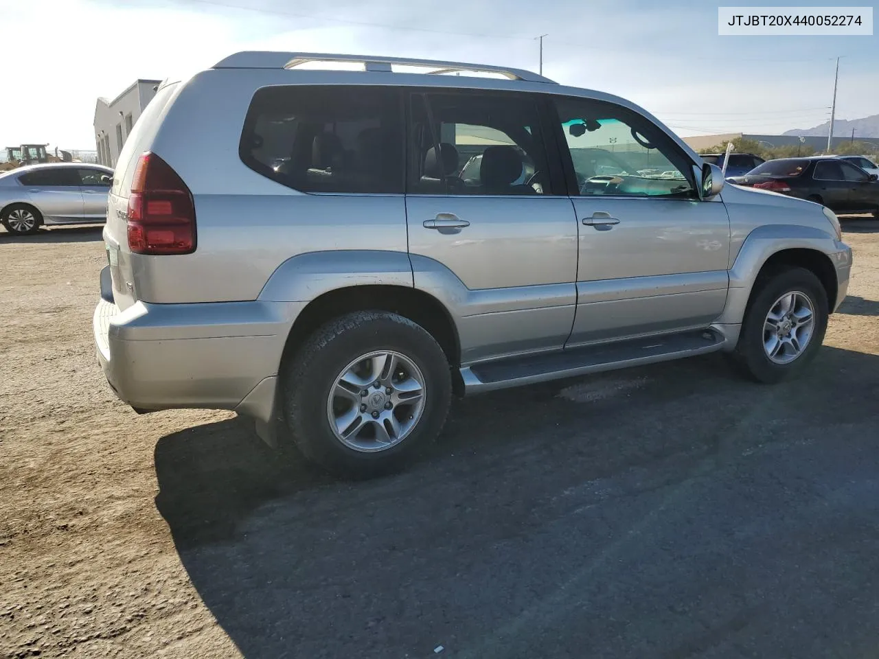 2004 Lexus Gx 470 VIN: JTJBT20X440052274 Lot: 69020474